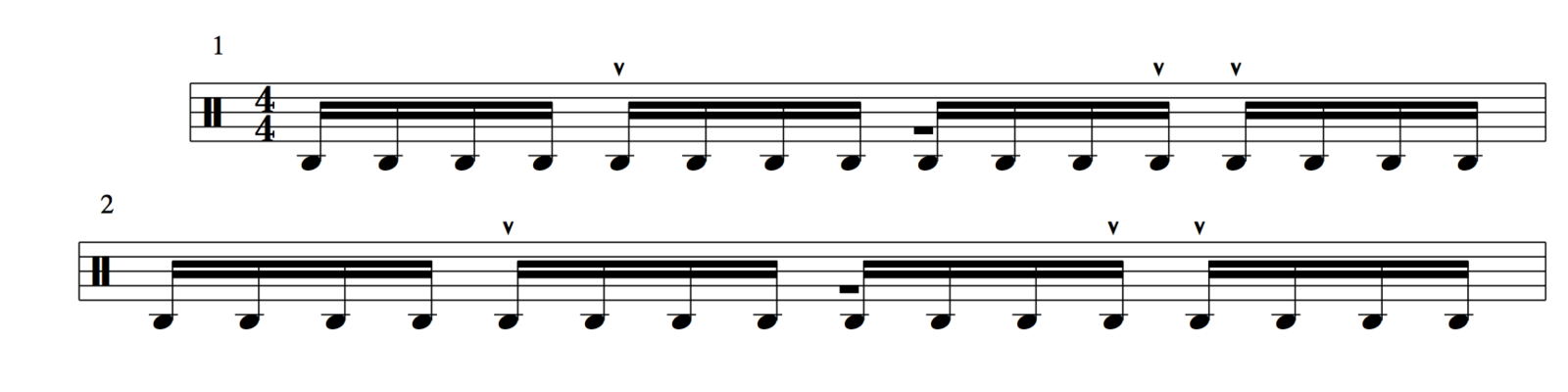 Verse 1/ Tom Groove 1