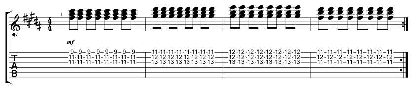 Lead Chorus Triads