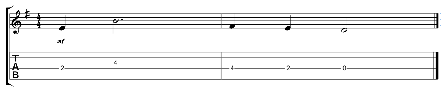 Lead Verse Riff 2