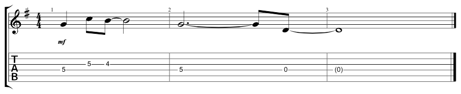 Lead Verse Riff 3